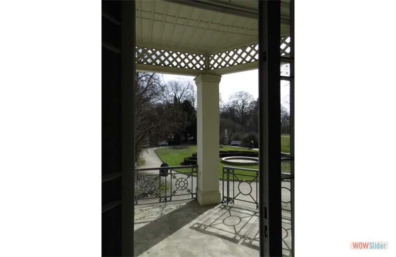 Veranda zum Gutspark