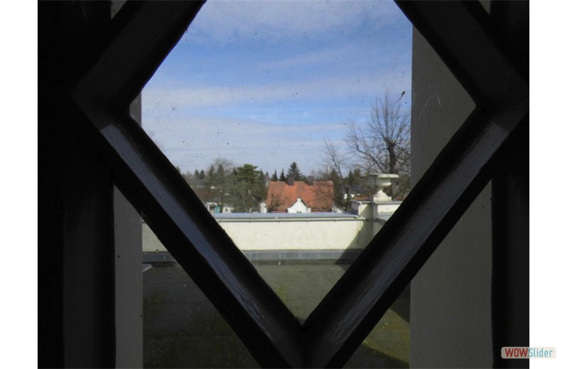 Blick aus dem zweiten Turmzimmer