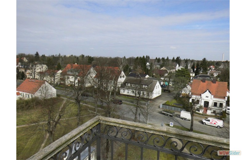 Blick vom Turm obere Plattform