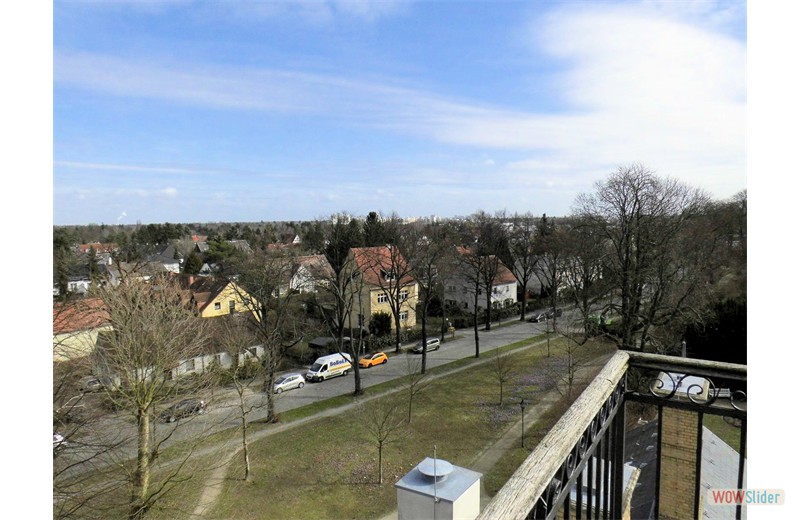 Blick vom Turm obere Plattform