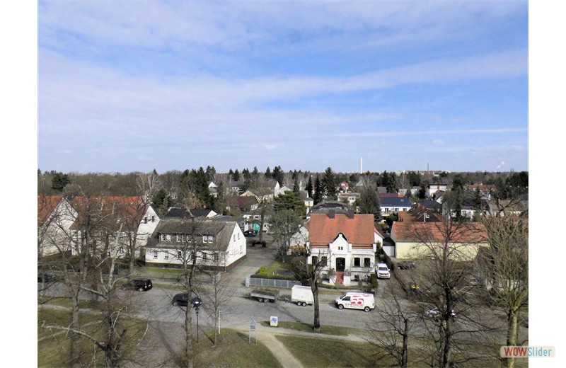 Blick vom Turm obere Plattform